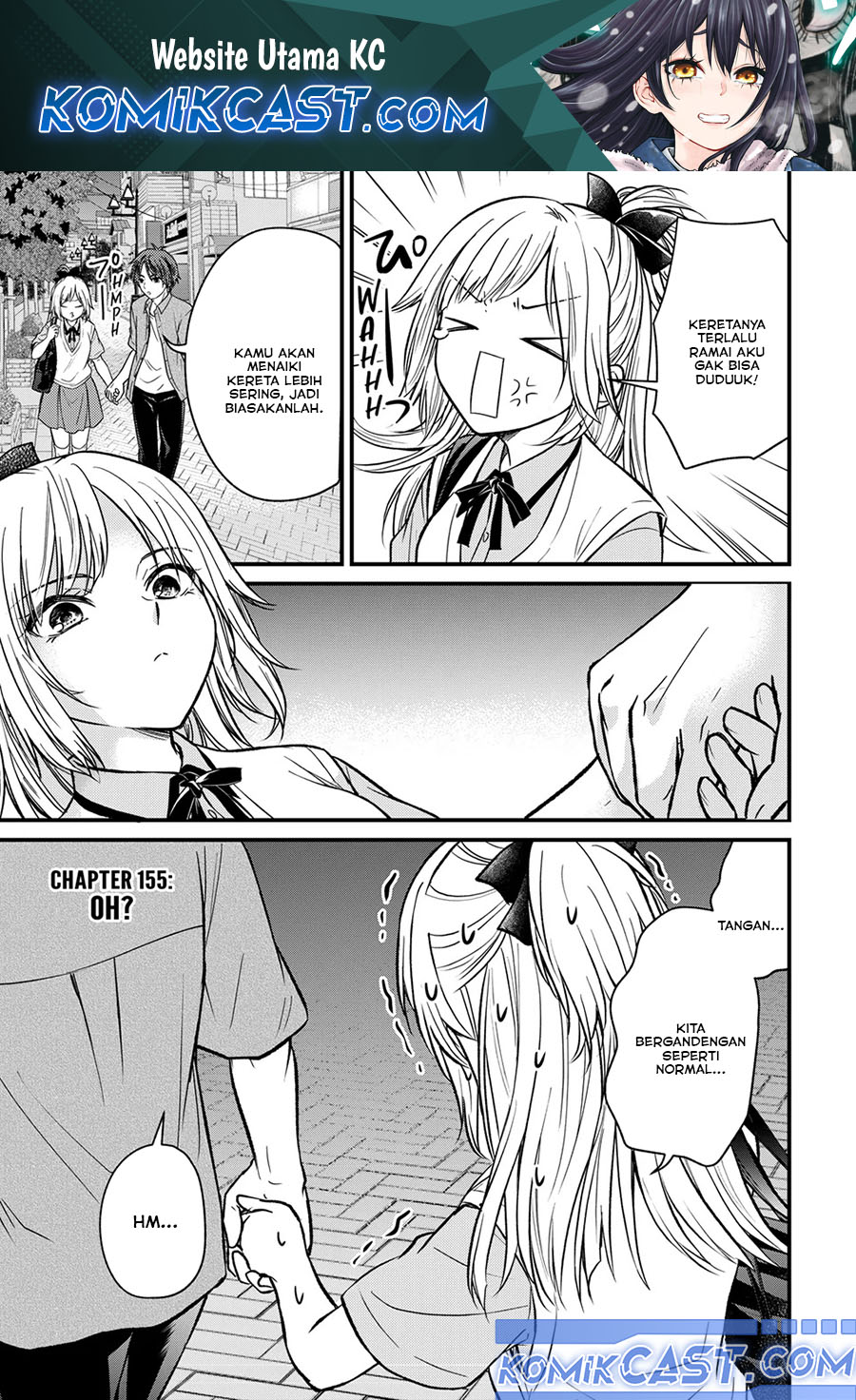 Ojou-sama no Shimobe Chapter 155 Bahasa Indonesia